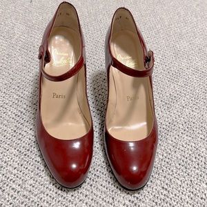 Christian Louboutin Scarlett Classic Mary Janes  size 38